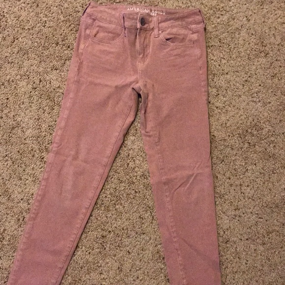 Blush Pink American Eagle Jegging - Picture 2 of 4